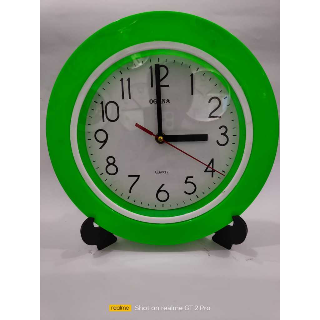 jam dinding ogana / jam dinding hijau / jam dinding mini / jam dinding makassar / jam dinding unik