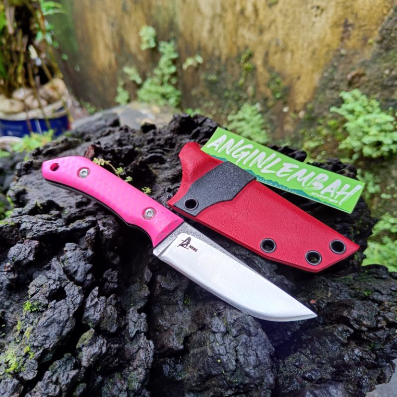 Pisau Camping Outdoor Survival Bushcraft EDC Fulltang Heavy Duty