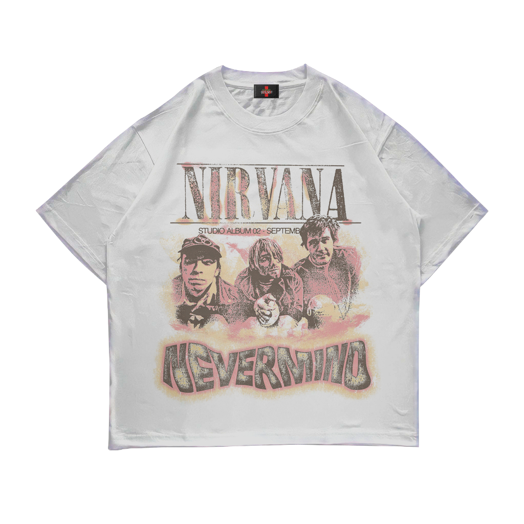 STARPERSON | KAOS NIRVANA VINTAGE NEVERMIND 24S | UNISEX | GRUNGE | Y2K | METAL | BOOTLEG | ANIME | 