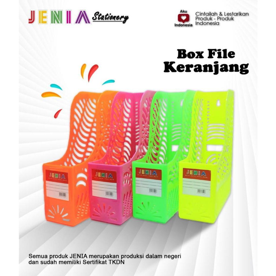 

(2Pcs) Box File Keranjang / Permanent (Bahan Plastik Keras)