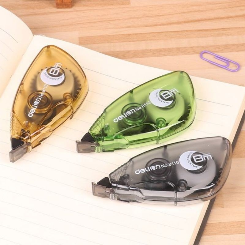 

Deli Correction Tape / Tip Ex Kertas 8m 8110