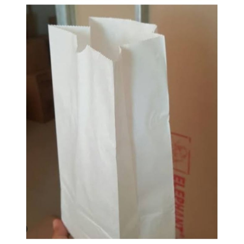 

paperbag makanan putih