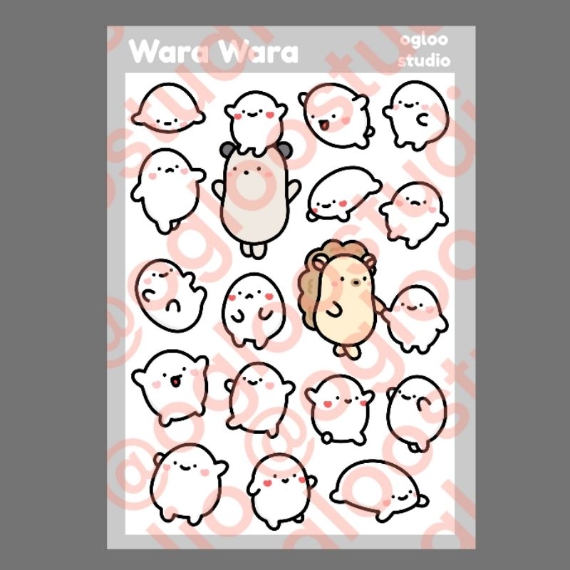 

Warawara Stickersheet