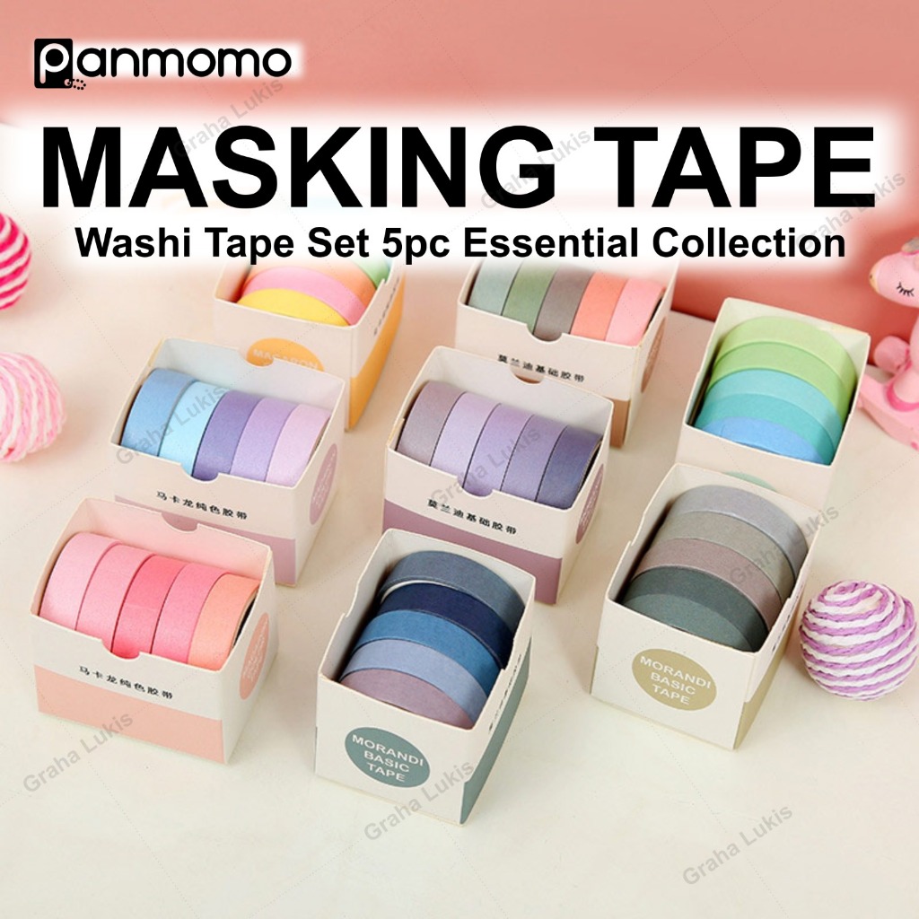 

Washi Tape Set 5pc Essential Collection