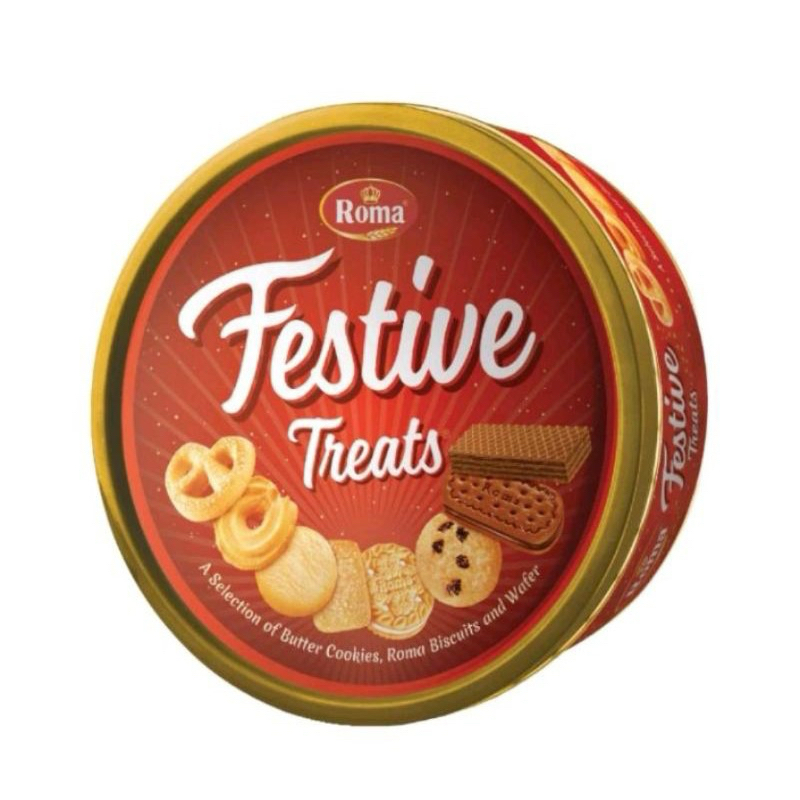 roma festive treats biskuit 675gr