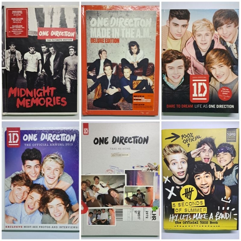 One Direction 1D Album Book Preloved Louis Tomlinson Liam Payne Zayn Malik Niall Horan Harry Styles 