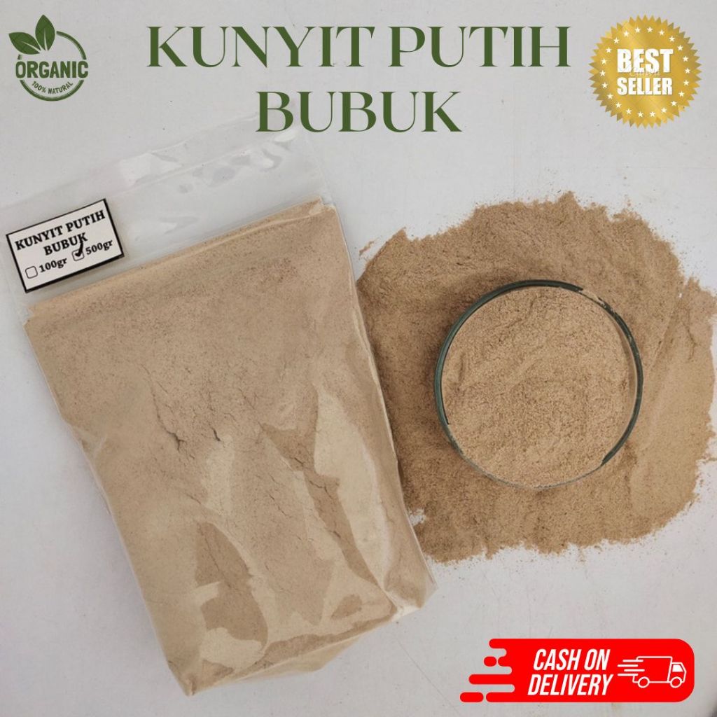 

Kunyit Putih Bubuk Asli Murni