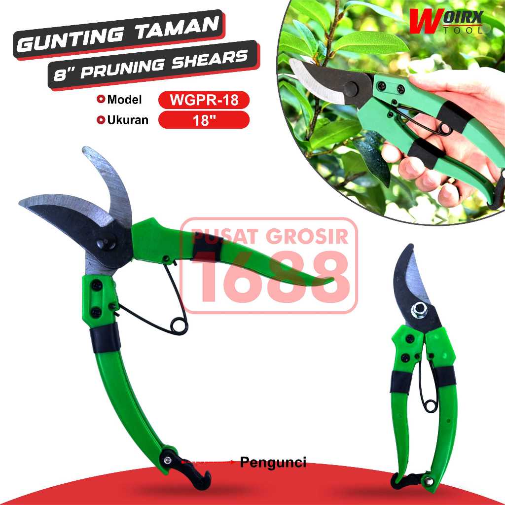 Gunting Dahan Rumput Ranting Gunting Bonsai Gunting Taman Mini