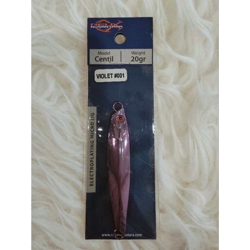 Metal Jig Centil Relix Nusantara 20 gram
