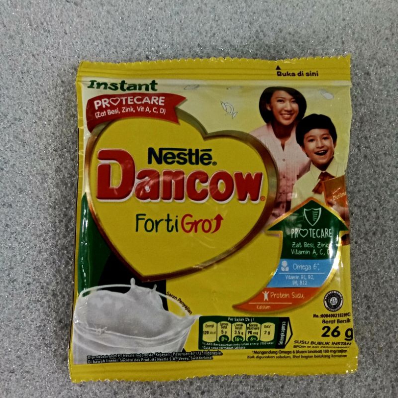 

SUSU BUBUK DANCOW SASCHET 26 GRAM ( SATUAN ) AMBIL 5 PCS DISCOUNT