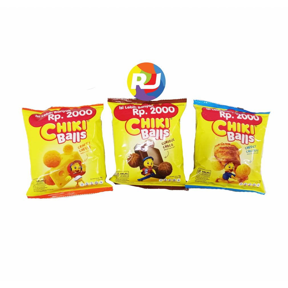 

Snack CHIKI BALLS 16gr - Jual per 5 bungkus - ALL VARIANT