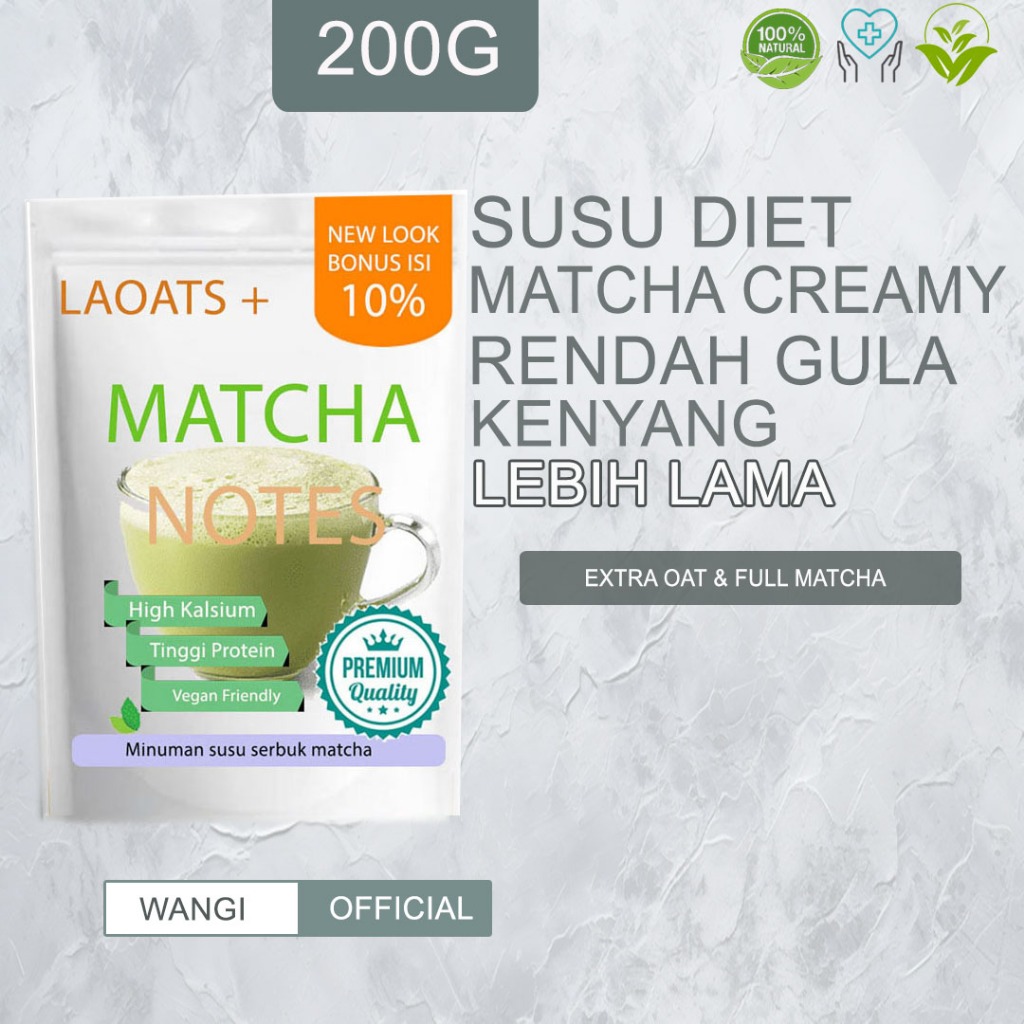 

Bubuk Matcha Pelangsing Badan Susu Diet Pengganti Makan Penurun Berat Badan Matcha Powder Penurun Berat Badan Laoats