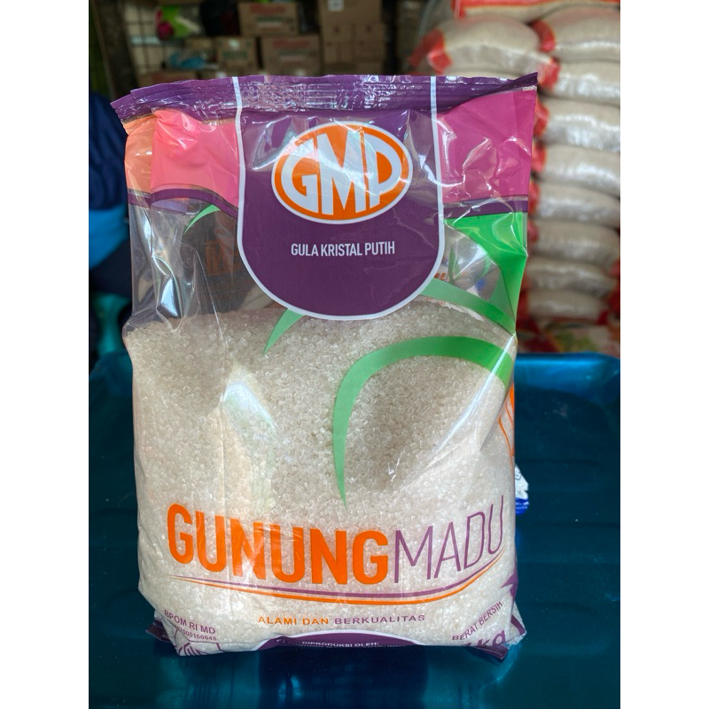 

Gula Pasir GMP Gunung Madu dan Gulavit kemasan 1 kg