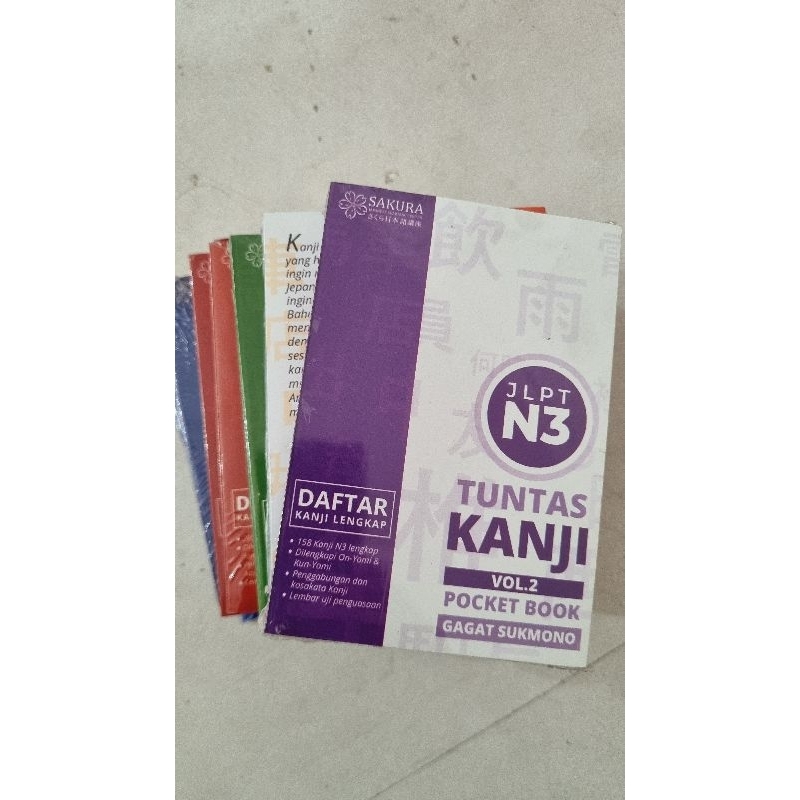 Buku Saku Kanji JLPT N3 Vol 2