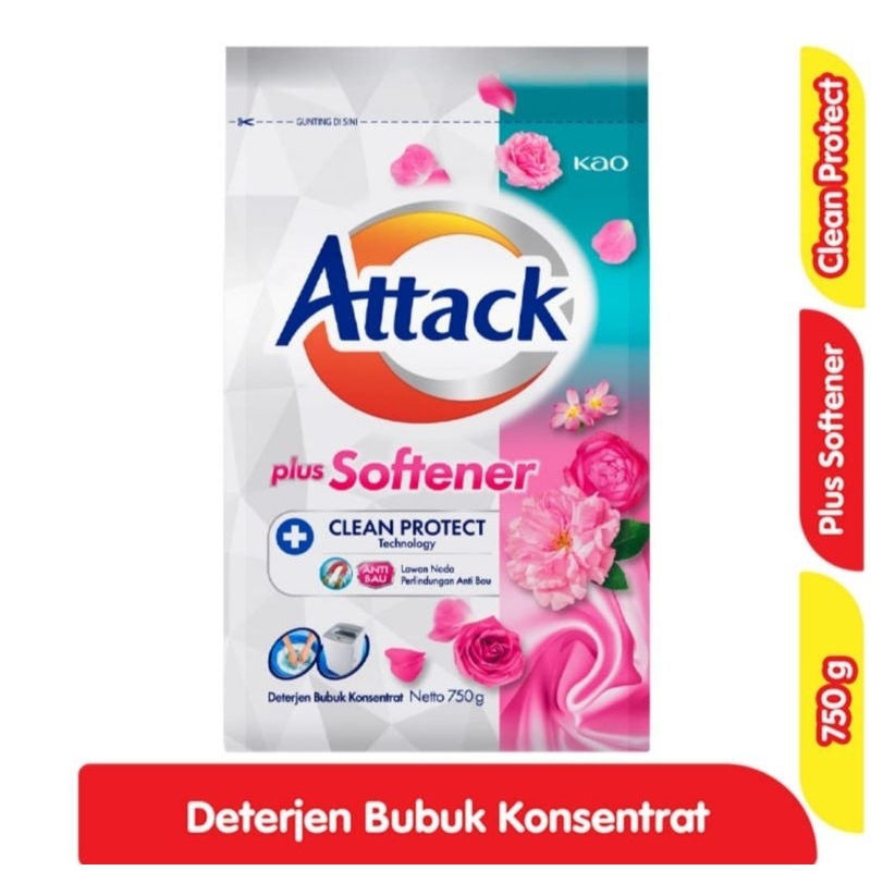 Attack softener bubuk liquid cair  jaz1 powder 700ml/750/800gr