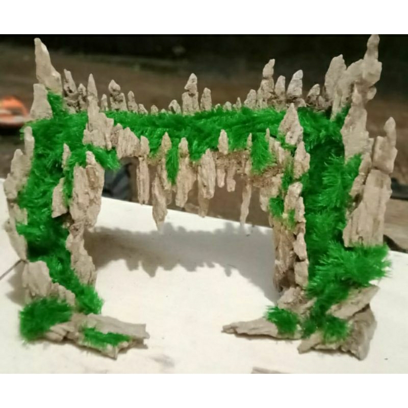 hardscape aquascape batu pasir stalaktit stalakmit stalagmit jungle style natural bonsai iwagumi