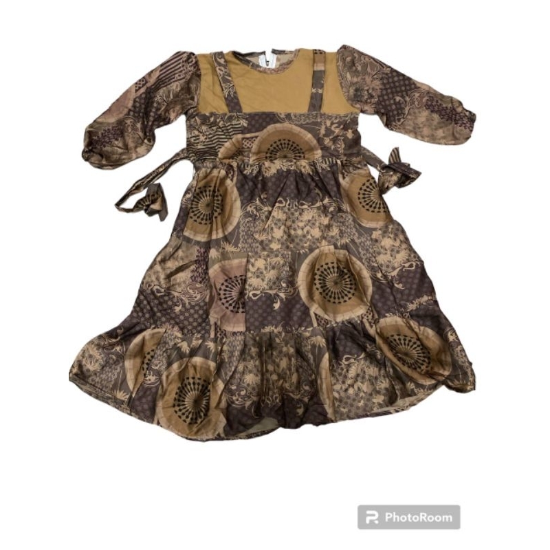 gamis anak bahan armani silk premium mix rayon twill