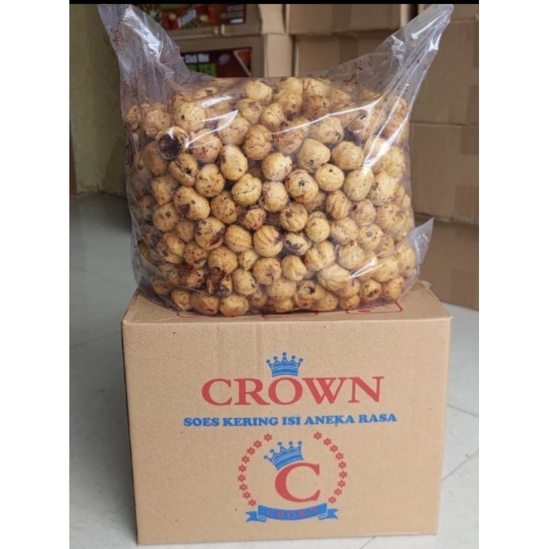 

soes crown | soes kering isi coklat | 1 kg | KILOAN