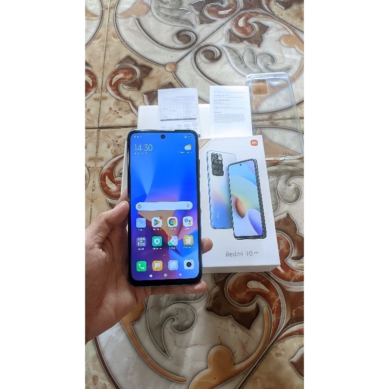 Redmi 10 2022 Ram 6/128 fullset second