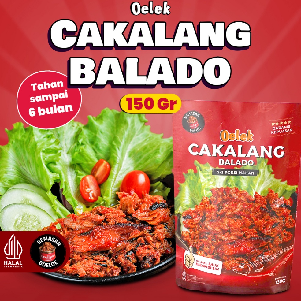 

OHR481 Bagus Oelek Cakalang Balado Oelek Cakalang Suwir Ikan Cakalang
