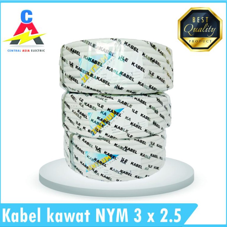 STOK TERBARU Kabel Listrik Kawat NYM 3 x 25 3 Meter