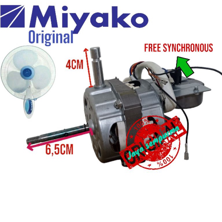 MENARIK Dinamo kipas angin miyako TJR 11 dan kaw 1618 rc original