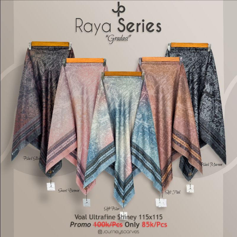 RAYA SERIES SCARF GRADASI BY JOURNEY ORI