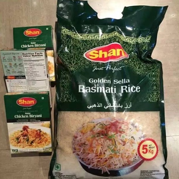 

DPB112 Promo Paket Beras basmati 1 kg 1 kotak bumbukhas nasi beryani