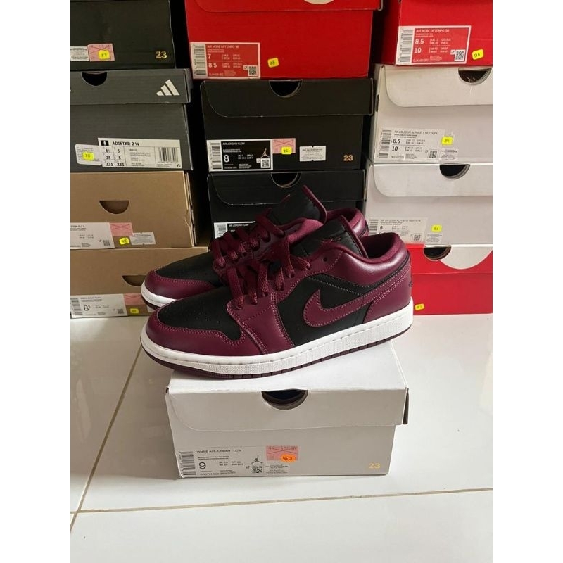 Air jordan 1 low dark beetroot wmns
