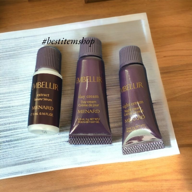 menard embellir travel size kit 3 item