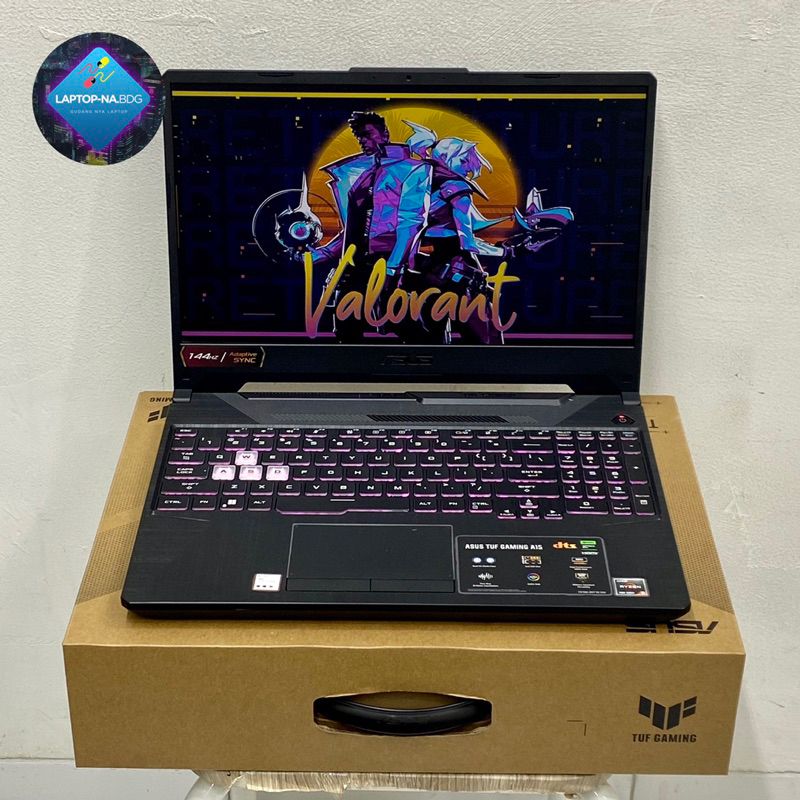 Laptop Asus TUF Gaming A15 Amd Ryzen 5 Ram 16/512gb RTX 2050 Fullset