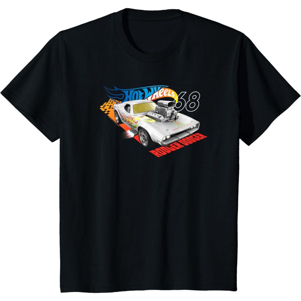 Baju Kaos Anak Distro Premium Hot Wheels Roger Dodger T-Shirt