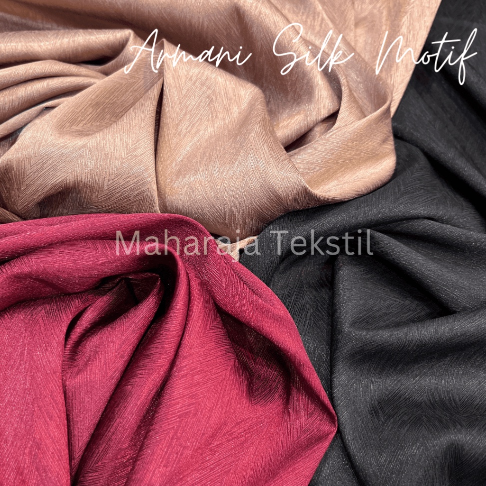 YIG827 Star 66 Kain Armani Silk Motif  Armani Silk Motif Printing  Armani Silk Grade A  Armani Silk 
