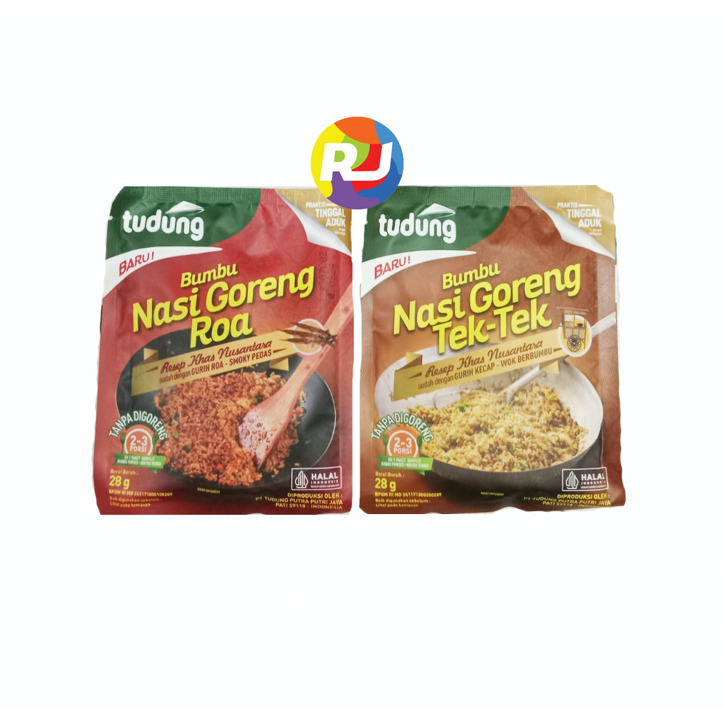 

Tudung Bumbu Nasi Goreng 28gr Instant - Roa / Tek-Tek
