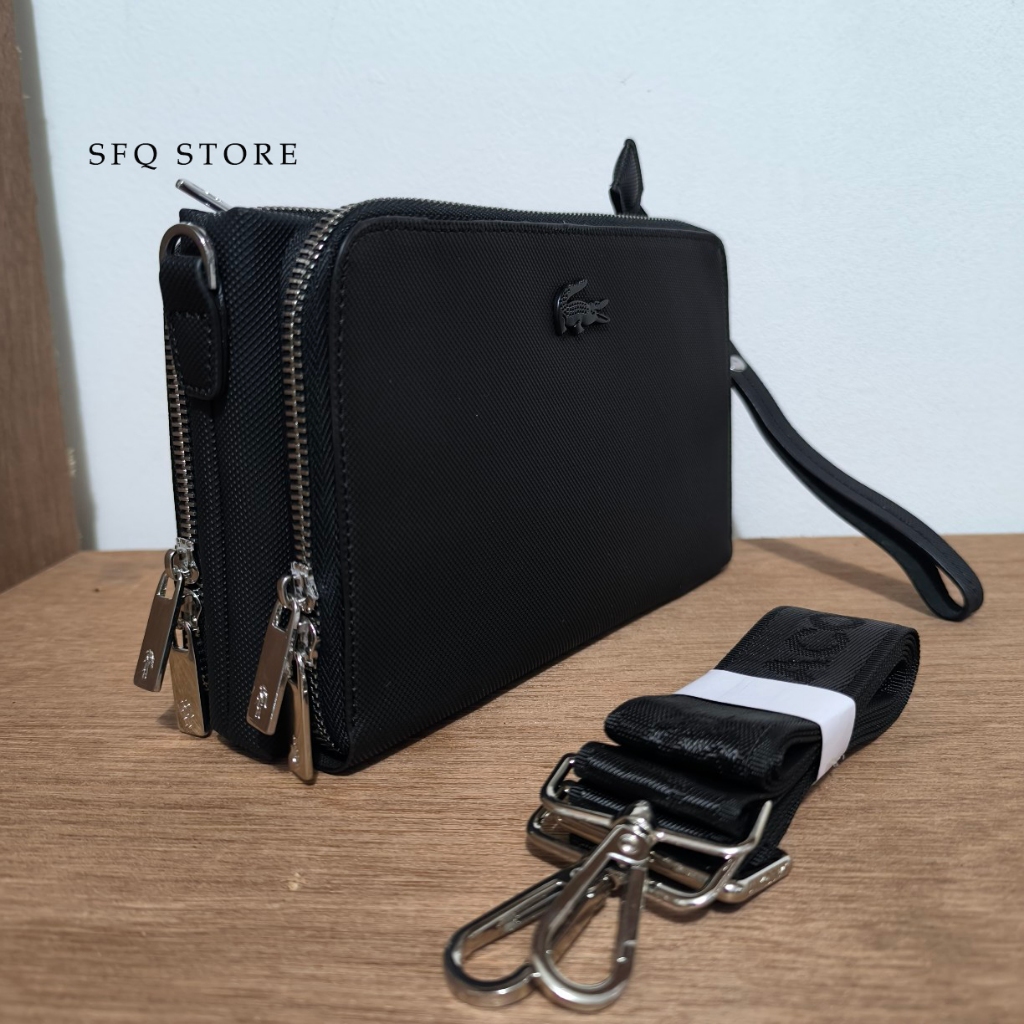 Tas Handbag Tas Tangan Pria Wanita Plus Selempang L4563T Premium Impor Bahan Tebal Plus Tali Selempa