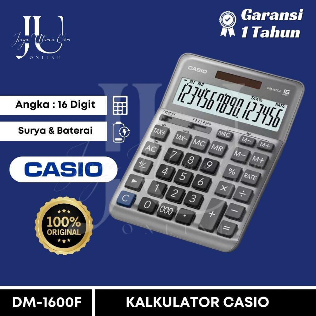

Kalkulator Casio DM 1600F