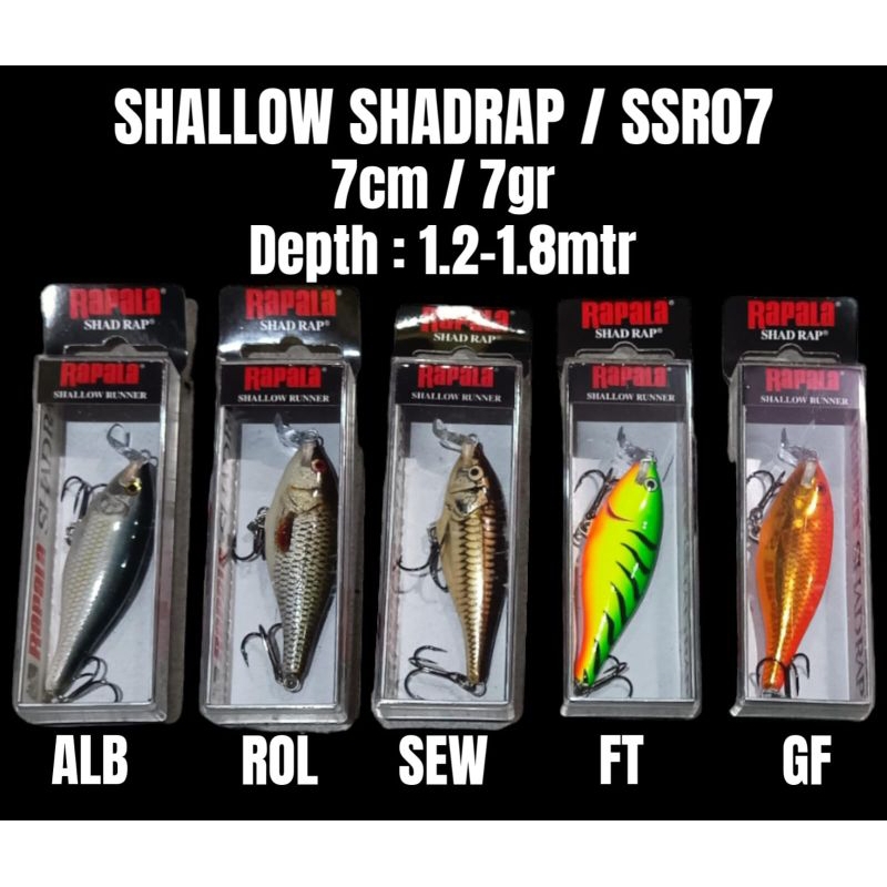 Lure Rapala Shallow Runner SSR-7