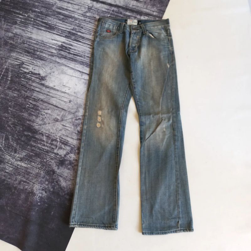 Ripped Jeans Celana Jeans Sobek Energie