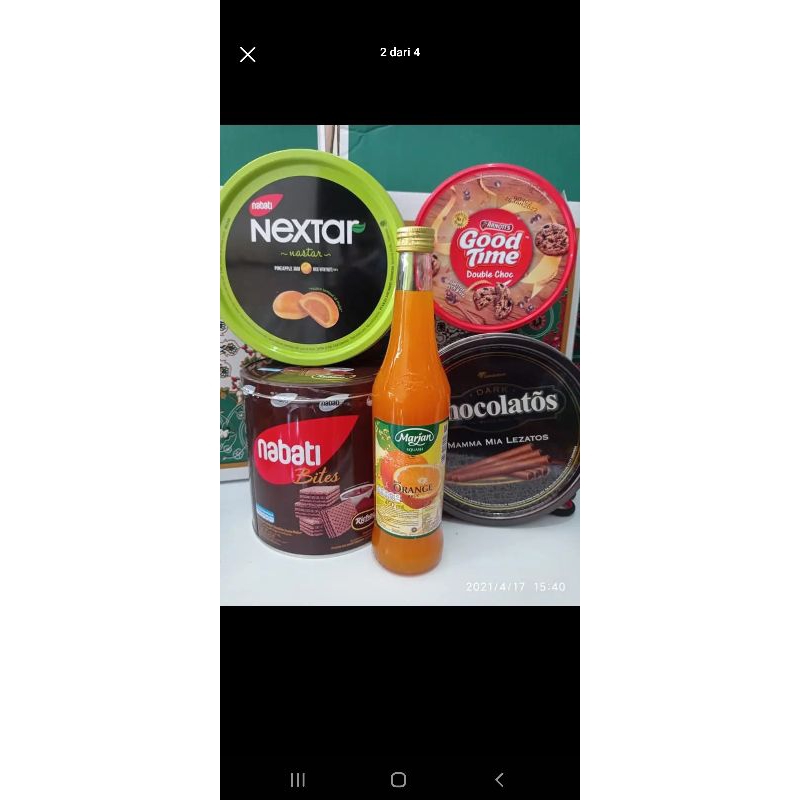 

paket jajanan kaleng