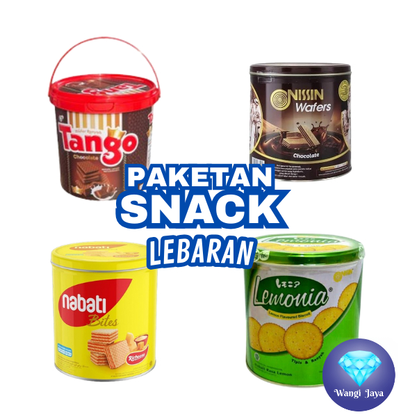 

SNACK KALENG LEBARAN - Nabati - Tango - Lemonia - Nissin