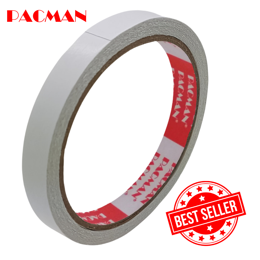 

0,5 inci Double Tape isolasi solatip Pacman original 100%