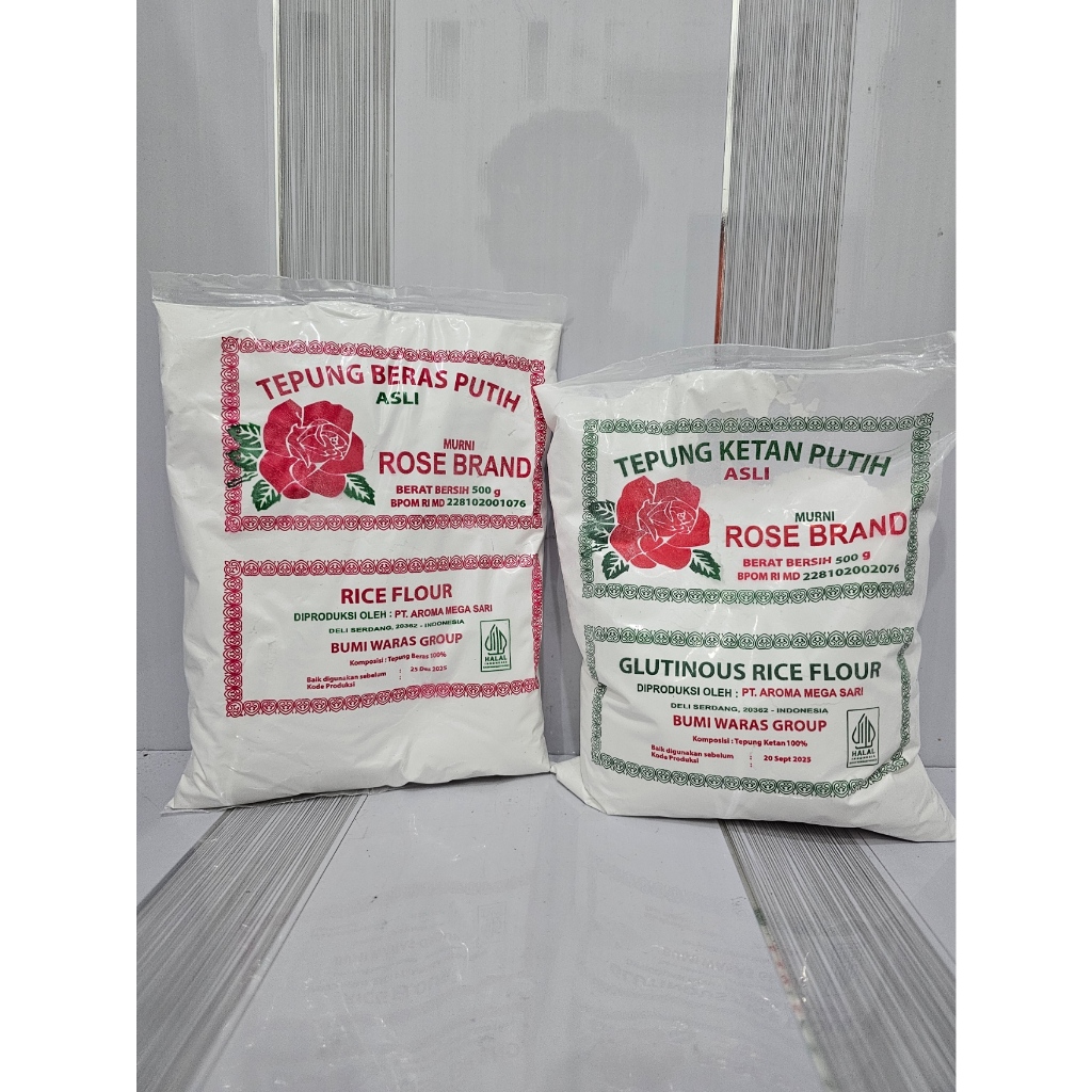 

Rose Brand 500g Tepung Ketan Putih / Beras Putih