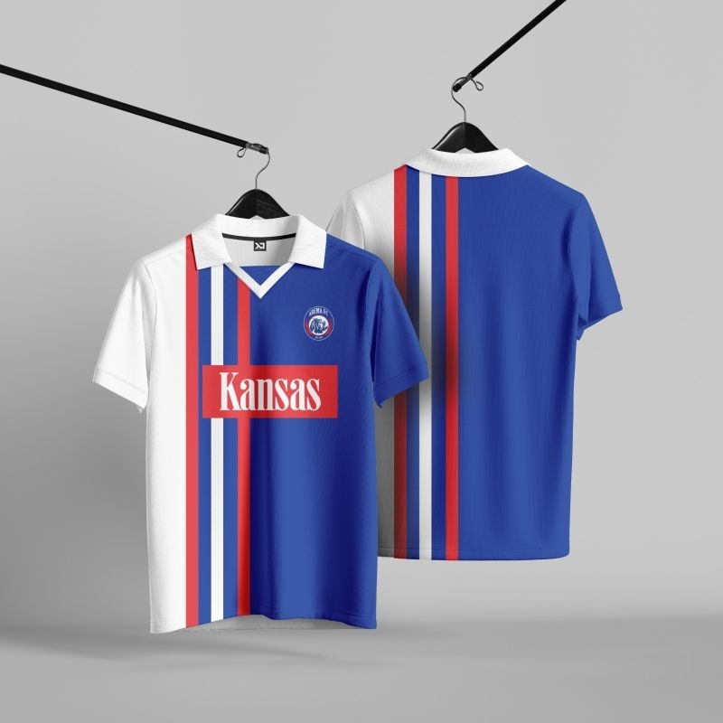 BAJU Jersey AREMA // Jersey Band // Jersey Retro // Jersey Vintage // Baju Bola // Jersey Bola