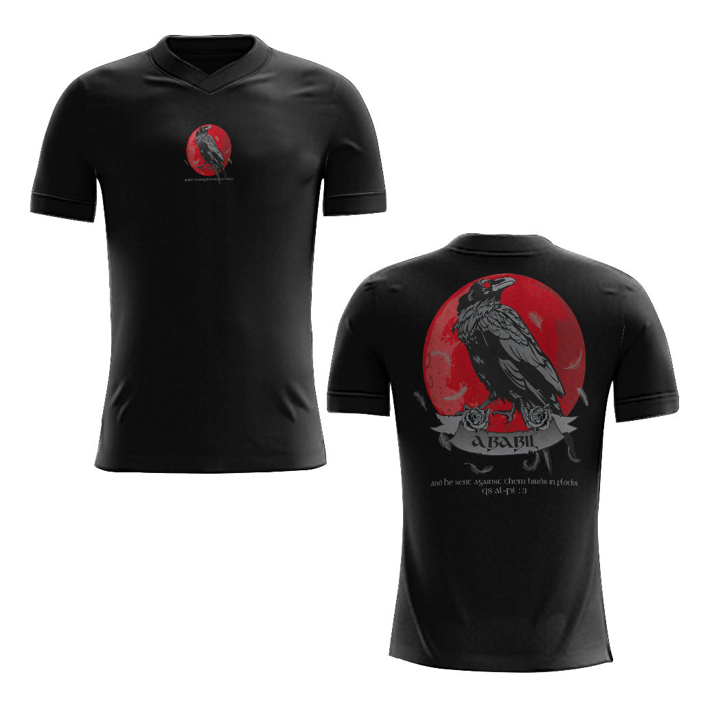 Baju Kaos Burung Ababil 3D Fullprinting Sublimation Terbaru Art 3