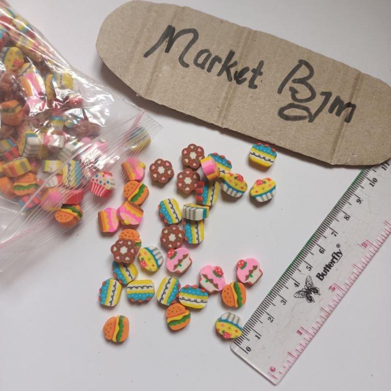 

MBJM - 3PCS PENGHAPUS MINI MOTIF LUCU PENGHAPUS BUAH PENGHAPUS KUE