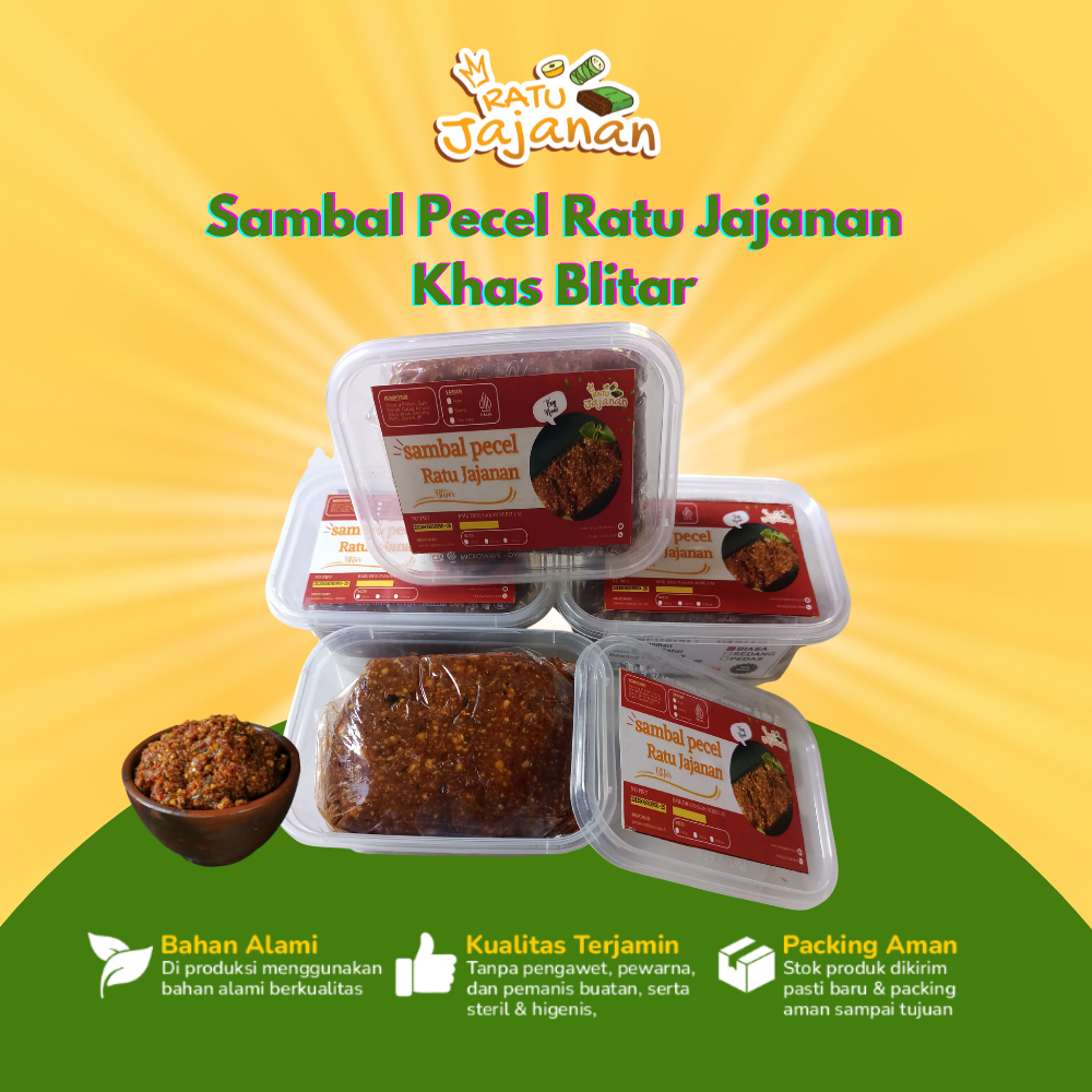 

Sambal/Sambel Pecel Ratu Jajanan Khas Blitar