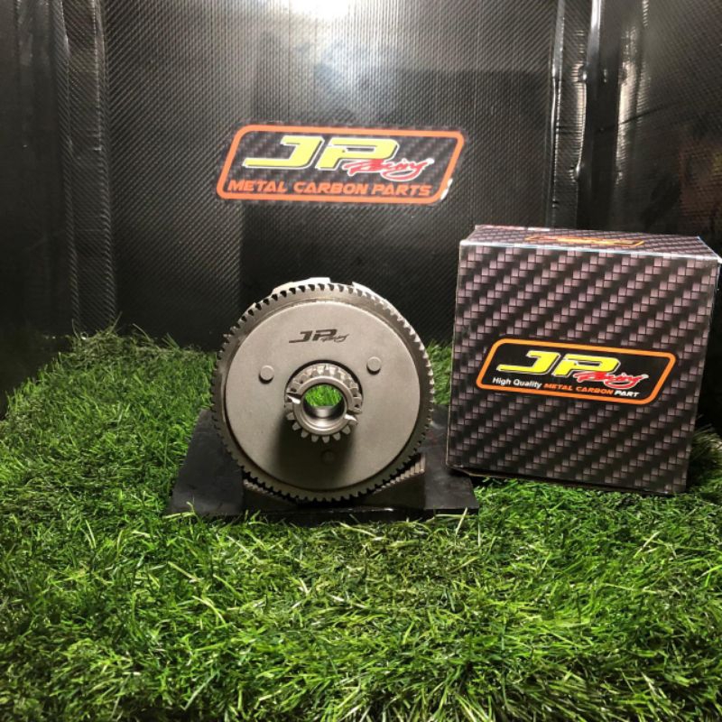 JP Racing Rumah kopling gigi gendeng Yamaha RX king busing bosing metal carbon