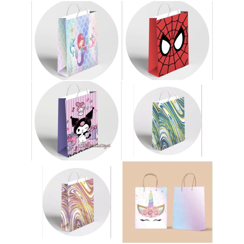 

paper bag karakter anak
