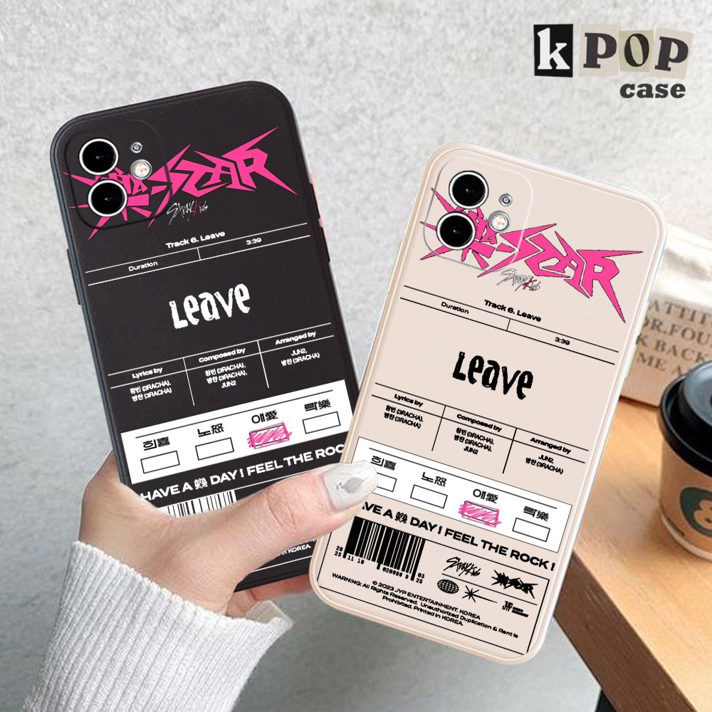 Softcase kpop "STRAY KIDS TIKET" Poco X5PRO F3/K40 F5 F4 X5 X3 C40 M5 M4PRO M4 M3PRO M3 X3NFC pelind