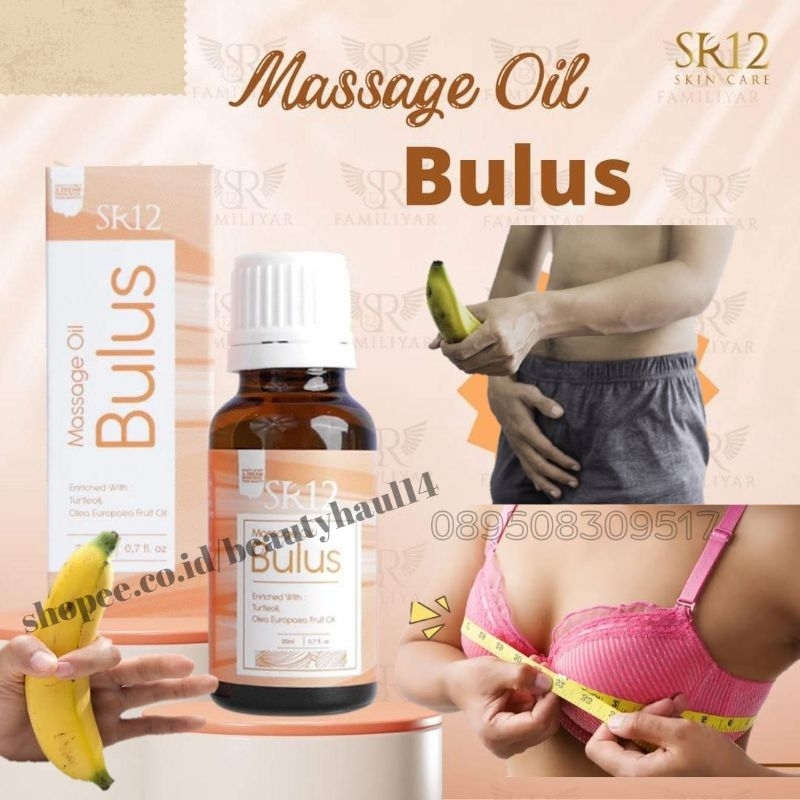 Massage Oil Bulus // Minyak Bulus Original // Minyak Bulus Gingseng // Pembesar Payudara // Pembesar